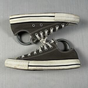Converse All Star Low Top Womens Size 7 Casual Gray Sneakers Canvas Shoes 1J794